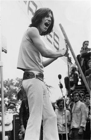 SCOOP AGENCY (-) Mike Jagger al concerto al Hyde Park, Londra5 Luglio...