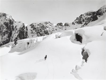 SELLA VITTORIO (1859-1943) Crepacci del ghiacciaio del Chardon3 agosto...