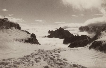 MICHAHELLES ERNESTO (1893-1959) Passo del Pasubio1930 castampa vintage ai...