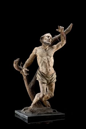 Artista italiano dell'inizio del secolo XVIII "San Bartolomeo apostolo"...