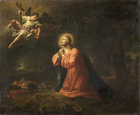 Ambito di Francesco Trevisani, inizio del secolo XVIIICristo nell'orto dei...