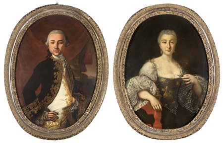 Carlo Amalfi (1752 - 1779)(attr.)Ritratto di gentiluomo della famiglia...