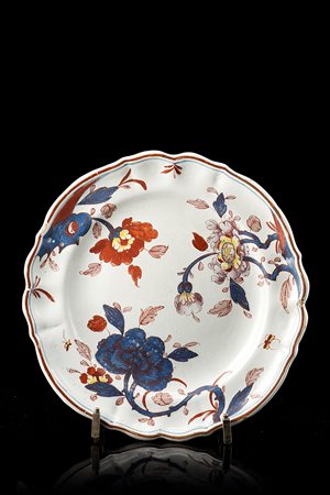 Manifattura di Pasquale Rubati, Milano 1770 circa. Piatto in maiolica con...