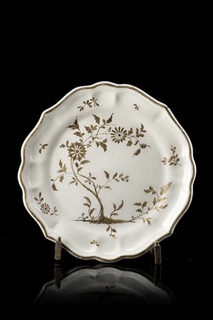 Manifattura di Felice Clerici o Pasquale Rubati, Milano, 1760/80. Piatto...