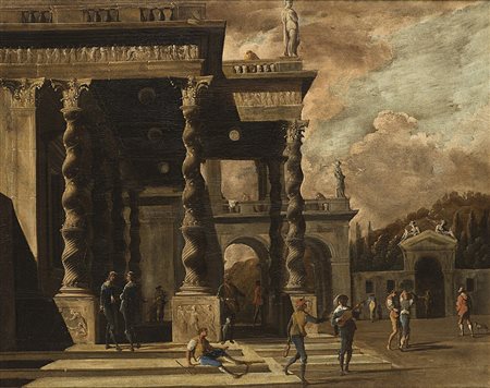 Viviano Codazzi e Domenico Gargiulo (Bergamo 1604 - Roma 1672)...