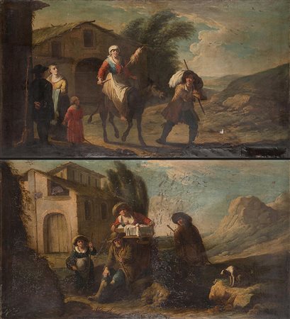 Giovanni Michele Graneri (Torino 1708 - Torino 1762)(attr.)Mamma con Bambino...