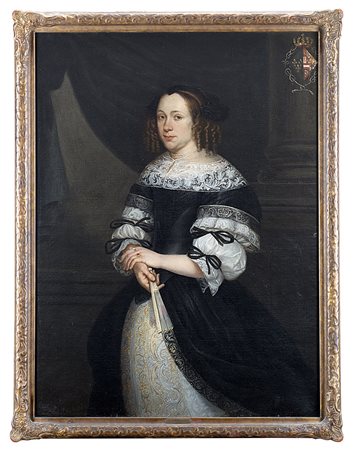 Michiel Jansz Mierevelt (Delft 1566 - Delft 1641)(attr.)Ritratto di...