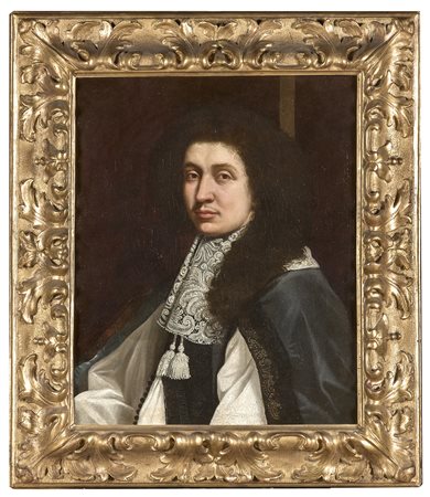 Benedetto Gennari (Cento 1633 - Bologna 1715)(attr.)Ritratto di giovane uomo...