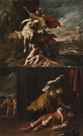 Giovanni Battista Carlone (Genova 1603 - Parodi Ligure 1684)Perseo libera...