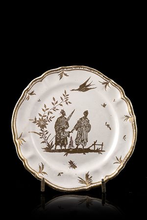 Manifattura di Felice Clerici o Pasquale Rubati, Milano, 1760-1780. Piatto...