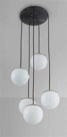 GINO SARFATTI Una lampada a sospensione '2095/5' per ARTELUCE, 1958....