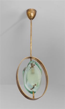 MAX INGRAND Una lampada a sospensione '1933' per FONTANA ARTE, circa 1960....