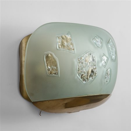 MAX INGRAND una lampada a parete '2301' per FONTANA ARTE, 1964. Ottone,...