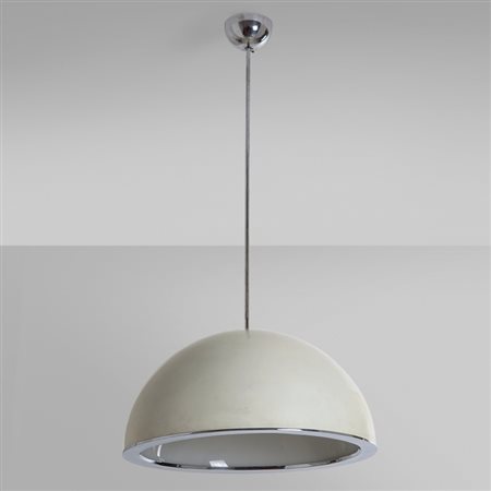 FONTANA ARTEUna lampada a sospensione "2492", 1968. Metallo laccato, metallo...