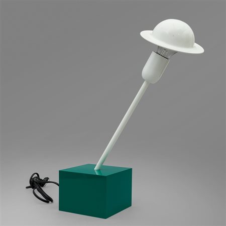 ETTORE SOTTSASS Una lampada da tavolo 'Don' per STILNOVO, 1977Alluminio...