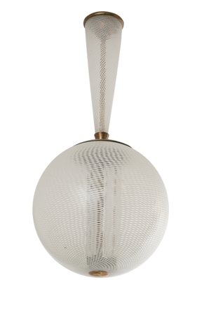 CARLO SCARPA, VENINIUna lampada a plafone, circa 1936. Corrispondente al...