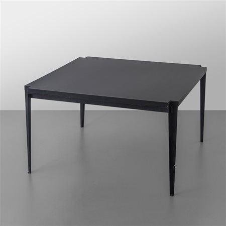 OSVALDO BORSANI Un tavolino 'T61a' per TECNO, 1957. Ferro verniciato,...