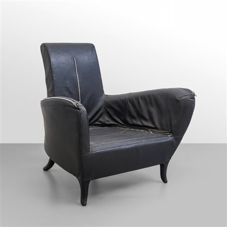 PROSPERO RASULO Una poltrona 'She' per POLTRONOVA, 1992Struttura e gambe in...