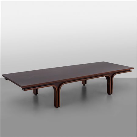 GIANFRANCO FRATTINI Una panca modello '514' per BERNINI, 1956. Legno di...