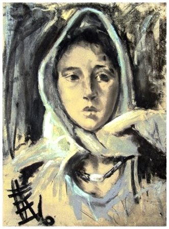 AUTORE IGNOTO Senza titolo Tec. mista su faesite 65 x 47. ALLA MAGGIORE OFFERTA