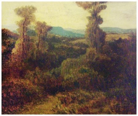 ANONIMO Senza titolo Olio su cartone 30 x 35. ALLA MAGGIORE OFFERTA