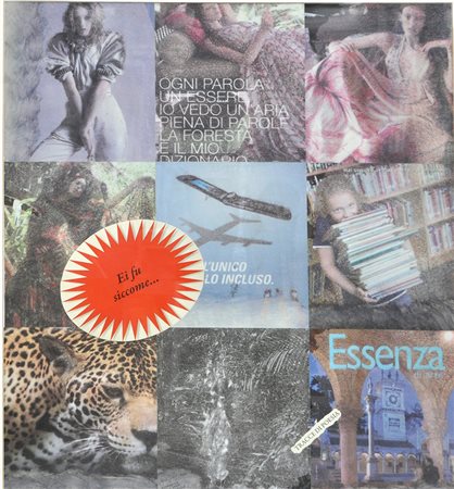 MALIPIERO (Piero Maffessoli), Repubblica delle donne, 2008, Collage su...