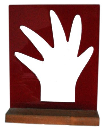 GIULIANO TOMAINO, Senza titolo, Multiplo in plexiglass colorato e legno, h....