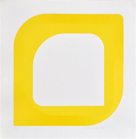 LANFRANCO BALDI, Senza titolo, 1969, Litografia a colori, es. P. A., cm....