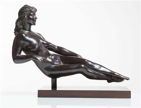 Francesco Messina (1900 - 1995) “Flora”, 1984. Scultura in bronzo con patina...