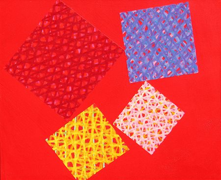 Piero DORAZIO (Roma 1927-07-29 Todi 2005-05-17) Dext 4 1999 olio su tela cm....