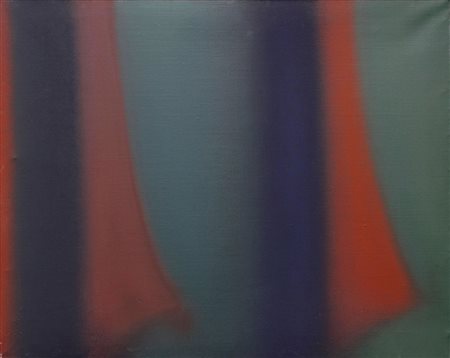 Claudio OLIVIERI (Roma 1934-11-28 ) Senza titolo 1978 olio su tela cm. 100 x...
