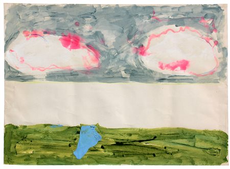 Mario SCHIFANO (Homs 1934-09-20 Roma 1998-01-26) Senza titolo 1973 smalto su...