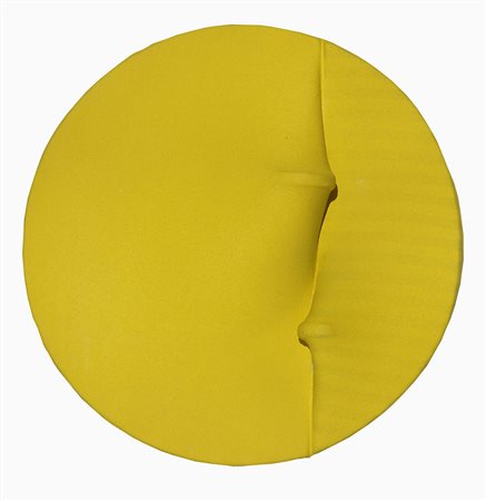 Agostino BONALUMI (Vimercate (MI) 1935-07-10 Desio, 2013 ) Giallo anni 70...