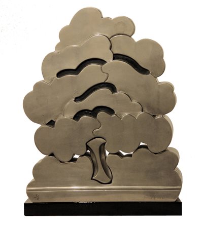 Gino MAROTTA (Campobasso, 1935 Roma, 2012 ) Albero 1981 bronzo cm. 41 x 31 x...