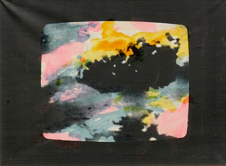 Mario SCHIFANO (Homs 1934-09-20 Roma 1998-01-26) Paesaggio TV anni 70 (1970 -...