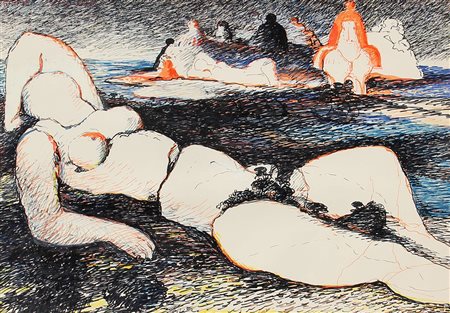 Salvatore FIUME (Comiso (Rg) 1915-10-23 Canzo (Co) 1997-06-04) Senza titolo...