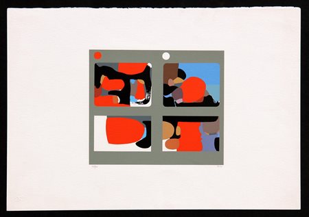 Alberto BURRI (Città di Castello 1915-03-12 Nizza 1995-02-13) Lettere-D 1969...