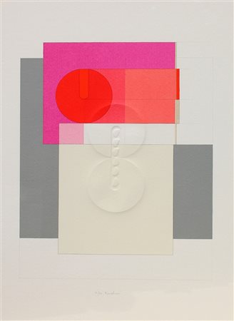 Agostino BONALUMI (Vimercate (MI) 1935-07-10 Desio, 2013 ) Senza titolo...