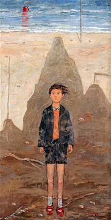 Giampaolo TALANI (San Vincenzo (LI), 1955 ) L'ombra del castello 2003 olio su...