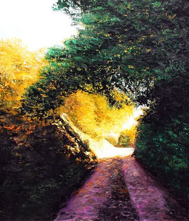 Davide FRISONI (Rimini 1965 ) Il sole all'improvviso 2010 olio, acrilico e...