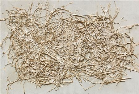 Davide ORLER (Mezzano di Primiero 1931 2010 ) Movimento nr.1 1975 olio e...