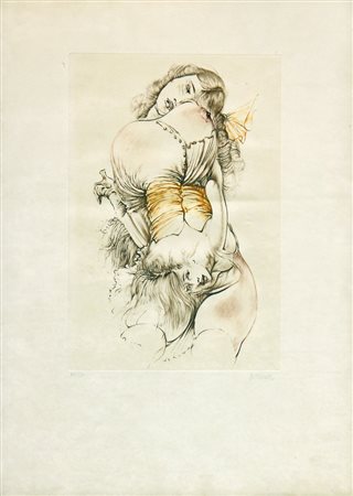 Hans BELLMER (Kattowitz 1902 Parigi 1975) Senza titolo acquaforte e...