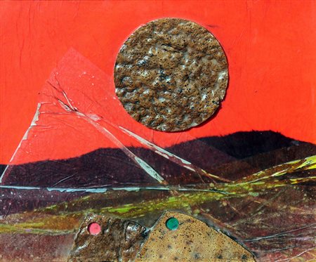 Roberto CRIPPA (Monza 1921-05-07 Bresso 1972-03-19) Senza titolo collage e...