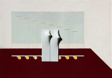 Agostino BONALUMI (Vimercate (MI) 1935-07-10 Desio, 2013 ) Progetto 1971...