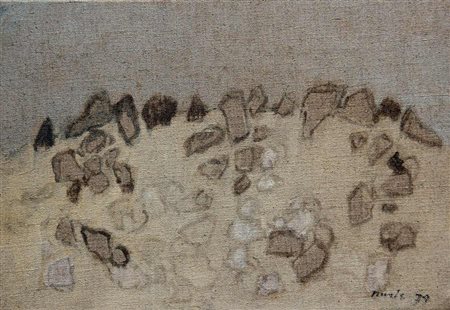 Anton Zoran MUSIC (Gorizia 1909-02-12 Venezia 2005-05-25) Paesaggio roccioso...