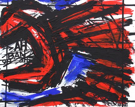 Vinicio BERTI (Scandicci 1921-06-11 Firenze 1991-01-01) Emblema AH-BAN-9H-3H...