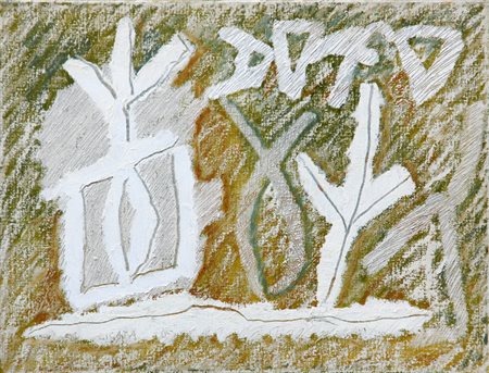 Riccardo LICATA (Torino 1929-12-20 Venezia, 2014 ) Senza titolo 2005 olio su...