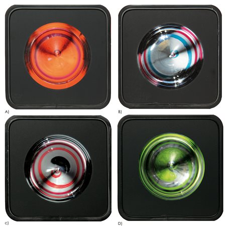 Franco COSTALONGA (Venezia 1933 ) Oggetti Cromocinetici 2003 sfere in...