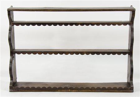 Piattaia da parete in legno. cm. 77x116.