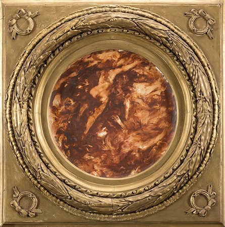 Antonio Mancini (Roma 1852 - 1930)"Baccanale"piatto di S.C. Richard (d cm...